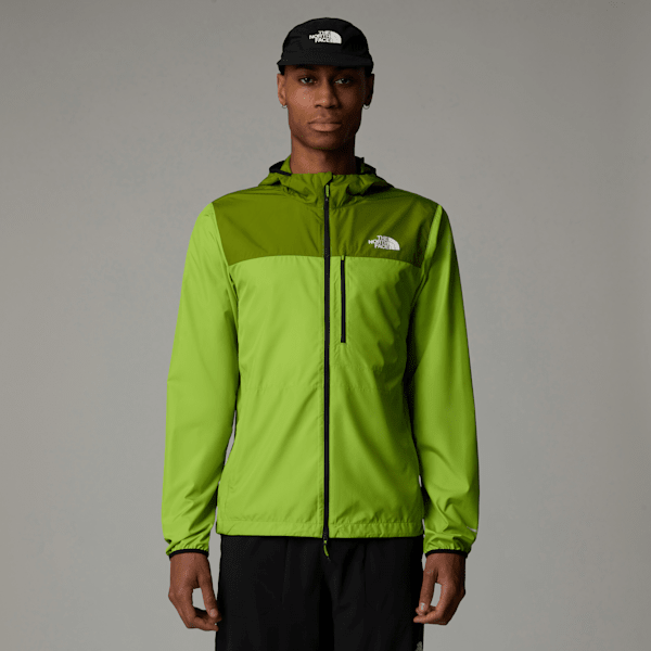 The North Face Men’s Higher Run Wind Jacket Meadow Grass-oak Green 