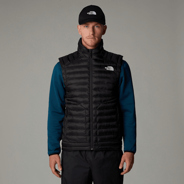 The North Face Men's Huila Synthetic Insulation Gilet Tnf Black-asphalt Grey-npf 