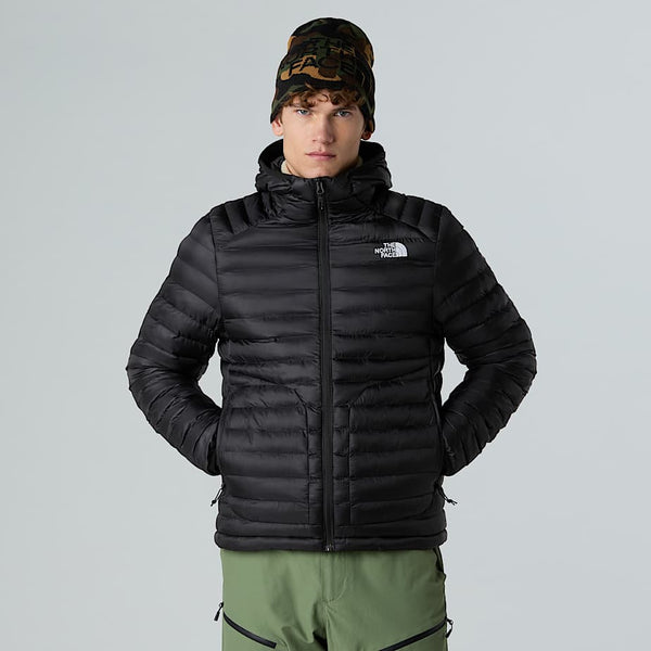 The North Face Huila Synthetic Insulation Hooded Jacket Tnf Black-asphalt Grey-npf male