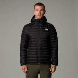 The North Face Men's Huila Synthetic Insulation Hooded Jacket Tnf Black-asphalt Grey-npf 