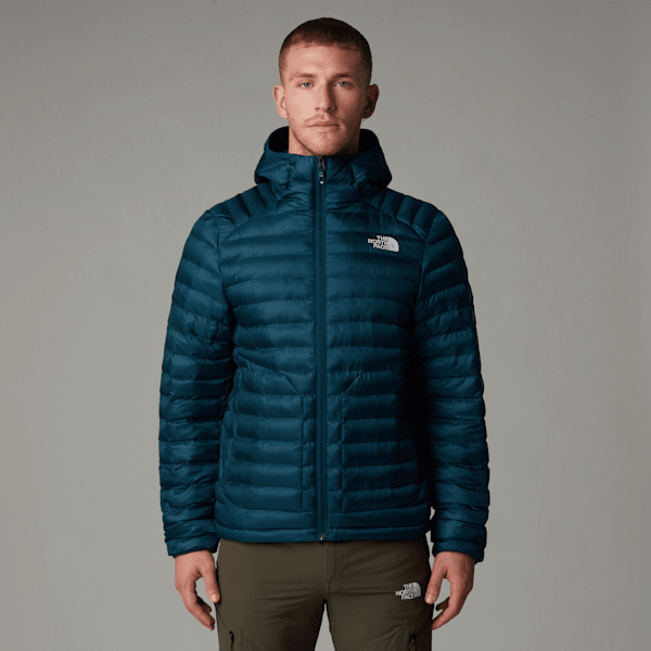 The North Face Men's Huila Synthetic Insulation Hooded Jacket Midnight Petrol | LYBSTORE