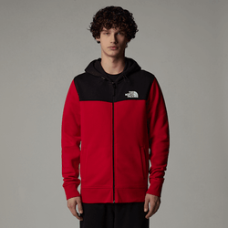 The North Face Men's Icons Full-zip Hoodie Tnf Red-tnf Black 