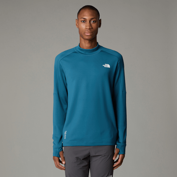 The North Face Men's Kikash Warm Long-sleeve T-shirt Mallard Blue