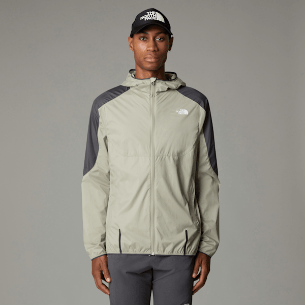 The North Face Men's Kikash Wind Jacket Clay Grey 