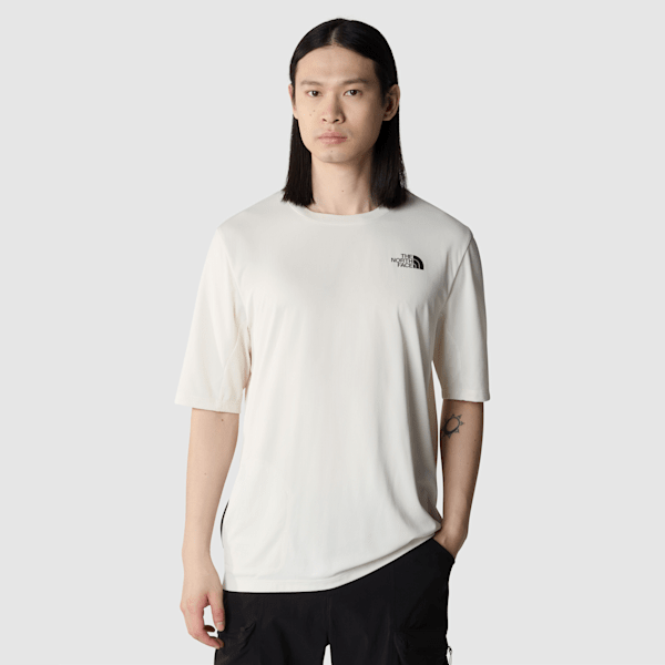 The North Face Men's Lightrange™ Packable T-shirt White Dune 