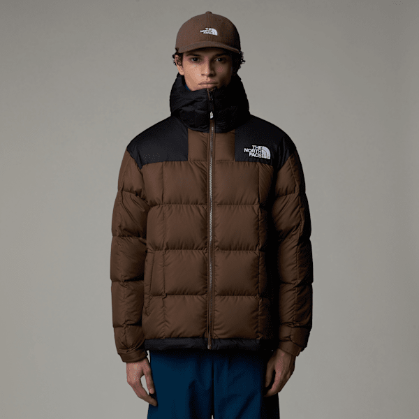 The North Face Lhotse Down Hooded Jacket Smokey Brown