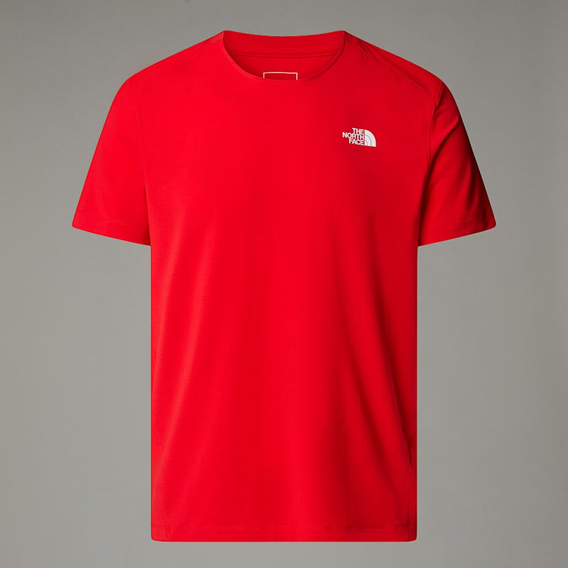 The North Face Lightning Alpine T-shirt High Risk Red male