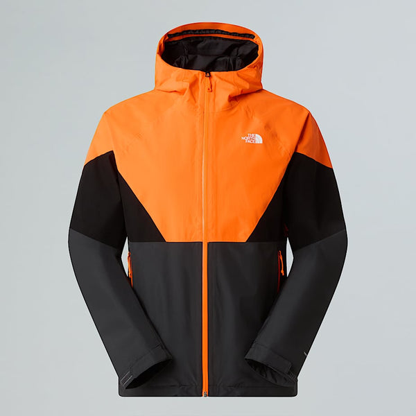 The North Face Lightning Jacket Asphalt Grey-shocking Orange-tnf Black-npf male