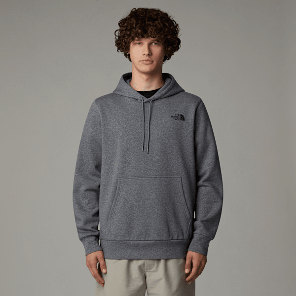 The North Face Men's Logo Pullover Hoodie Tnf Medium Grey Heather