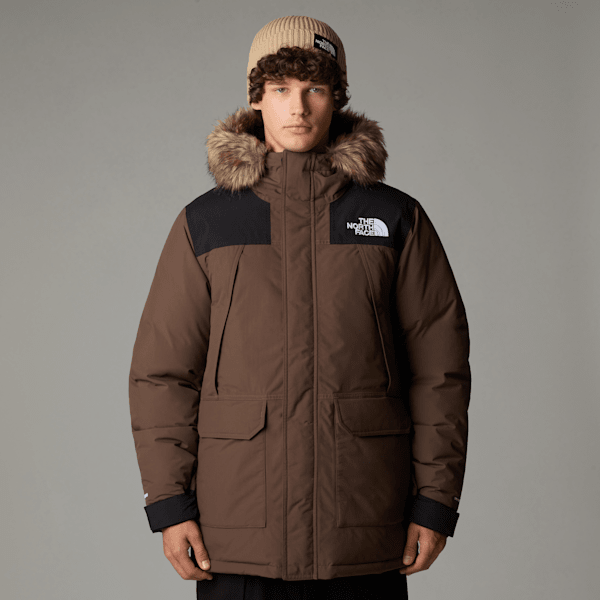 The North Face Men's Mcmurdo Parka Smokey Brown-tnf Black 