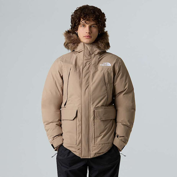 The North Face Mcmurdo Parka Mushroom Grey male