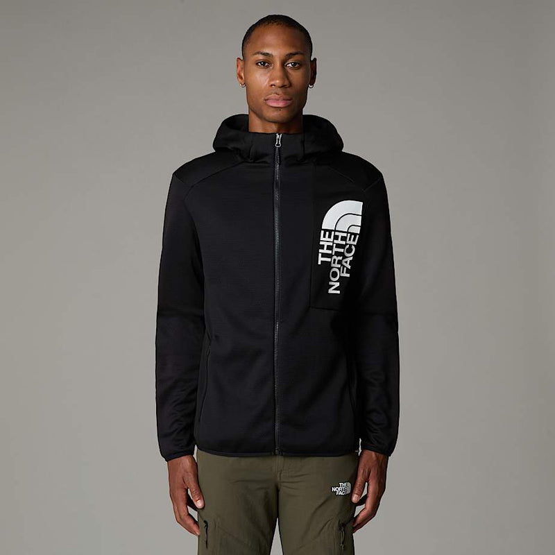The North Face Merak Fleece Hoodie Tnf Black White npf
