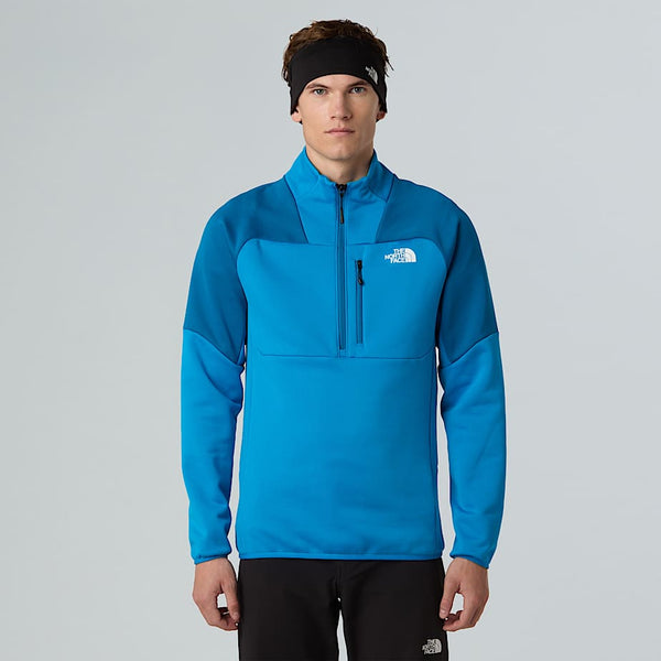 The North Face Meteora 1/4 Zip Fleece Skyline Blue-adriatic Blue male