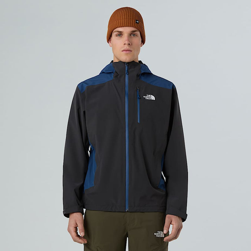 The North Face Mikeno Shell Jacket Asphalt Grey shady Blue
