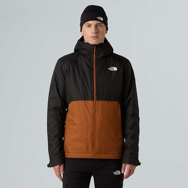 The North Face Millerton Insulated Jacket Burnt Umber-tnf Black male