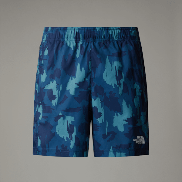 The North Face  Mountain Athletics 24/7 7" Printed Shorts Summit Navy Painted Mountains Print