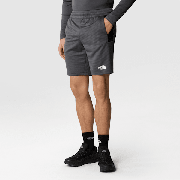 The North Face Men’s Mountain Athletics Fleece Shorts Anthracite Grey-tnf Black