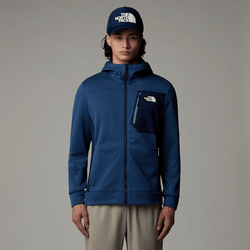 The North Face Men's Mountain Athletics Full-zip Fleece Shady Blue-summit Navy