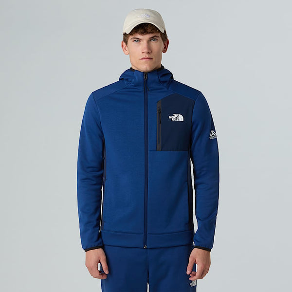 The North Face Mountain Athletics Full-zip Hooded Fleece Estate Blue-summit Navy-summit Navy male