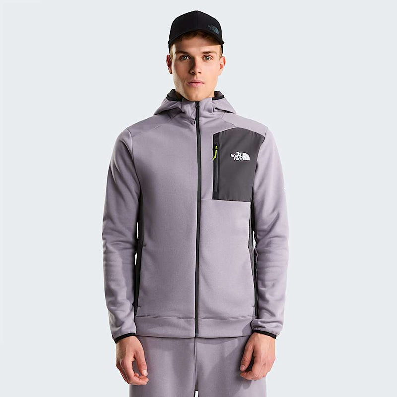 The North Face Mountain Athletics Hooded Fleece Transcendent Grey anthracite