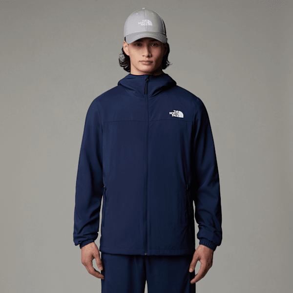 The North Face Mountain Athletics Hooded Wind Jacket Summit Navy