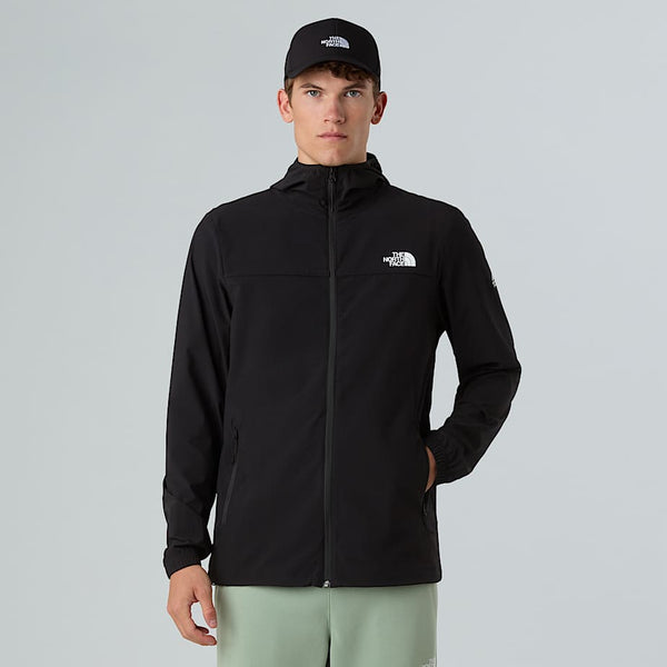 The North Face Mountain Athletics Hooded Wind Jacket Tnf Black male