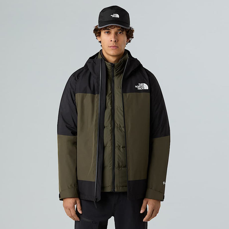 The North Face Mountain Light Triclimate 3-in-1 Gore tex® Jacket New Taupe Green tnf Black