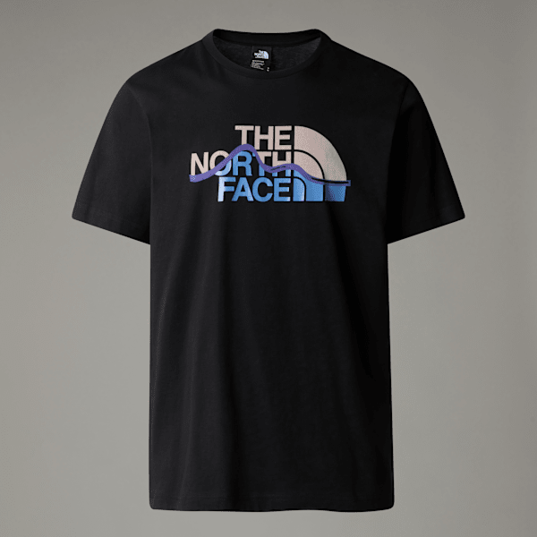 The North Face Men’s Mountain Line T-shirt Tnf Black