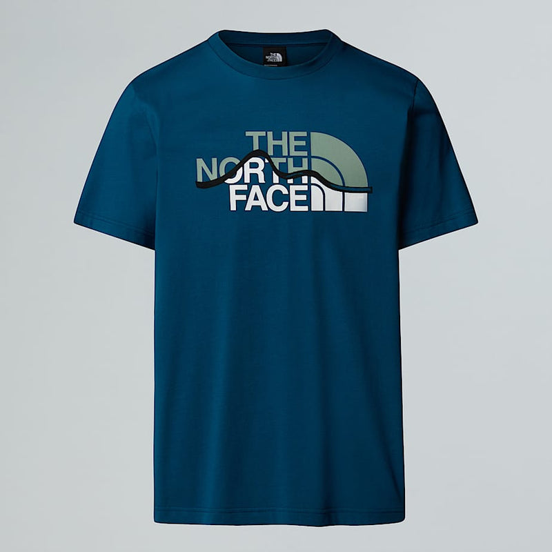 The North Face Mountain Line T-shirt Mineral Ink male