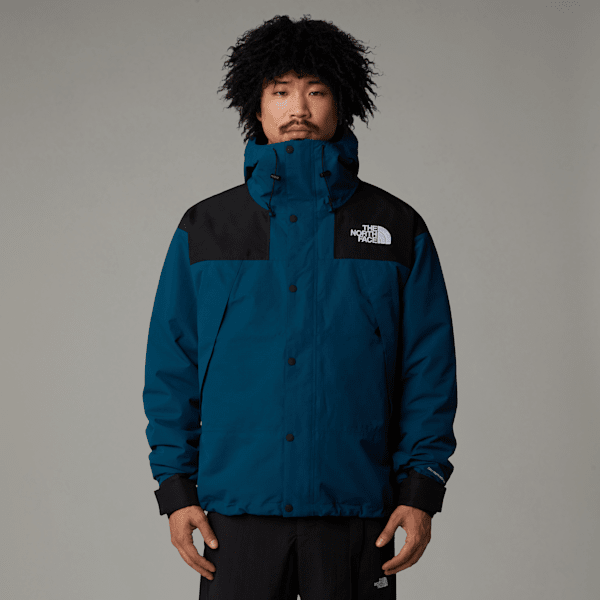 The North Face Men's Mountain Mono Short Jacket Midnight Petrol-tnf Black | LYBSTORE