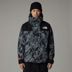 The North Face Men's Mountain Mono Short Jacket Tnf Black 3d Summit Mesh Print/tnf Black | LYBSTORE