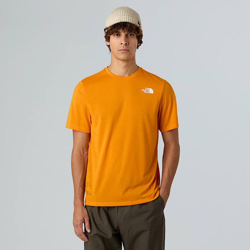 The North Face Multiple Placement Graphic T-shirt Mushroom Ember male