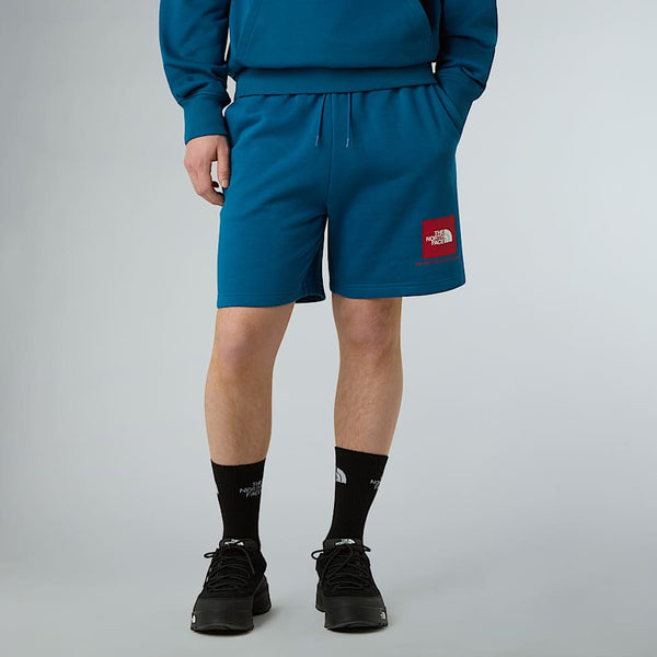 The North Face Nse Box Regular Shorts Mineral Ink-tnf Red Size male