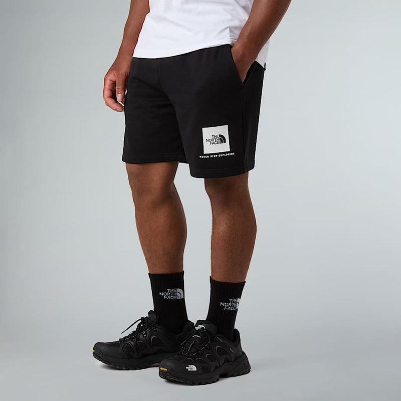 The North Face Nse Box Regular Shorts Tnf Black-tnf White Size male