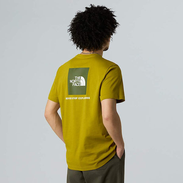 The North Face Nse Box T-shirt Deep Dijon-woodland Green male