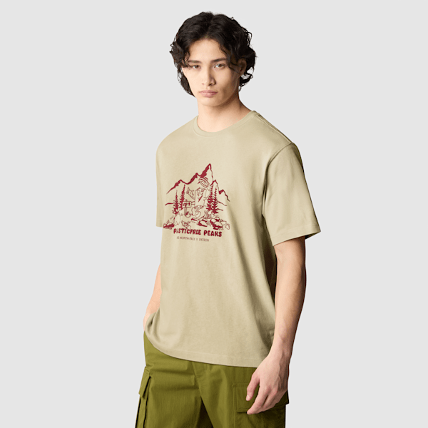 The North Face Men’s Nature T-shirt Gravel | LYBSTORE