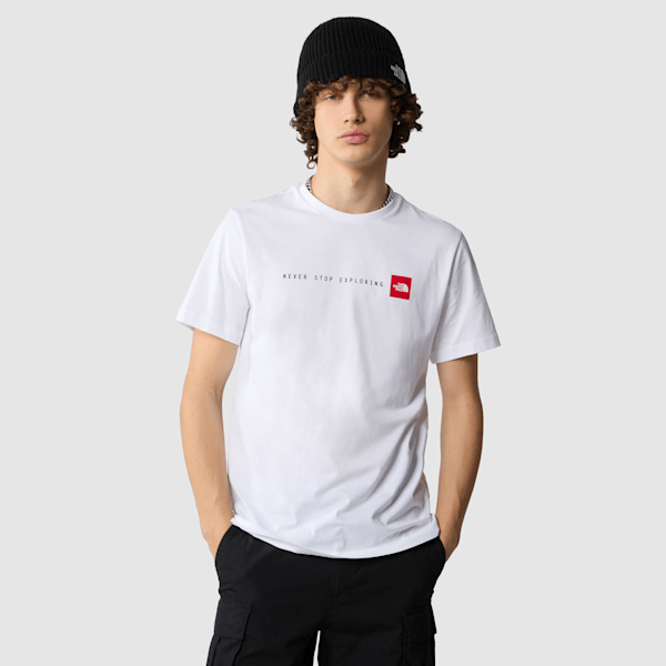 The North Face Men’s Never Stop Exploring T-shirt Tnf White | LYBSTORE