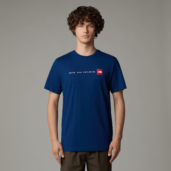 The North Face Men’s Never Stop Exploring T-shirt Estate Blue