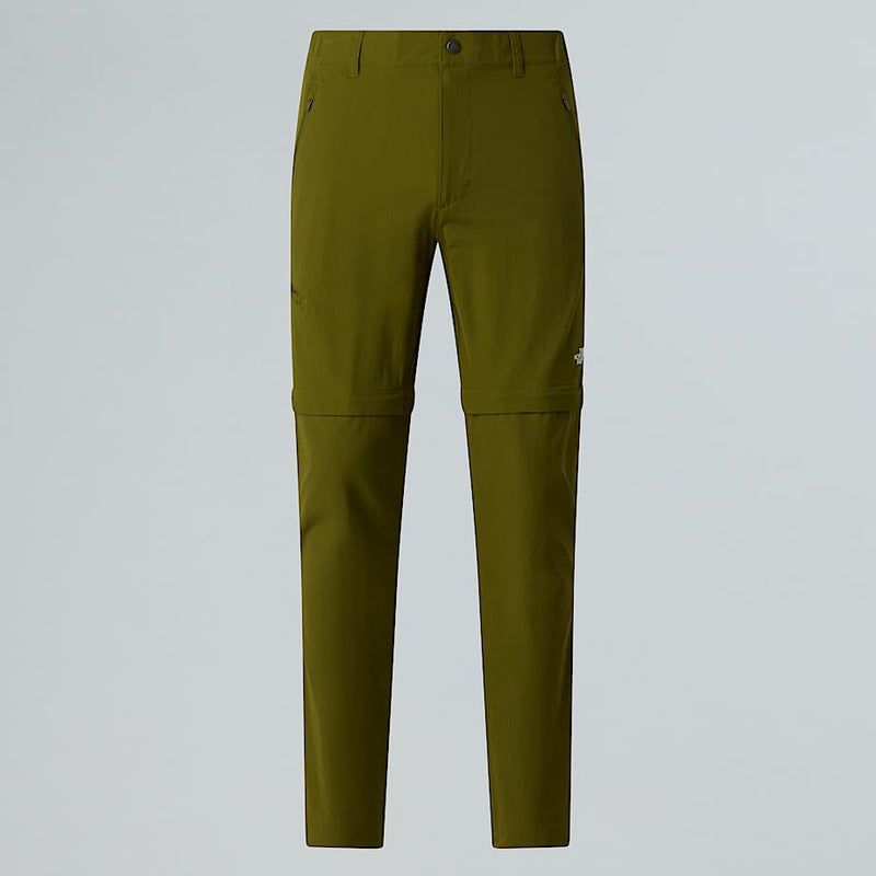 The North Face New Peak 2 Convertible Trousers Forest Olive Size