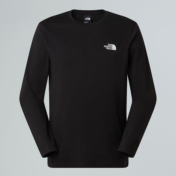 The North Face New Peak Long-sleeve T-shirt Tnf Black-tnf White male