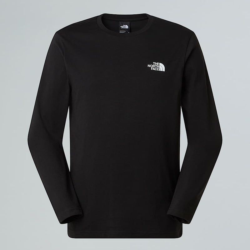 The North Face New Peak Long-sleeve T-shirt Tnf Black-tnf White male