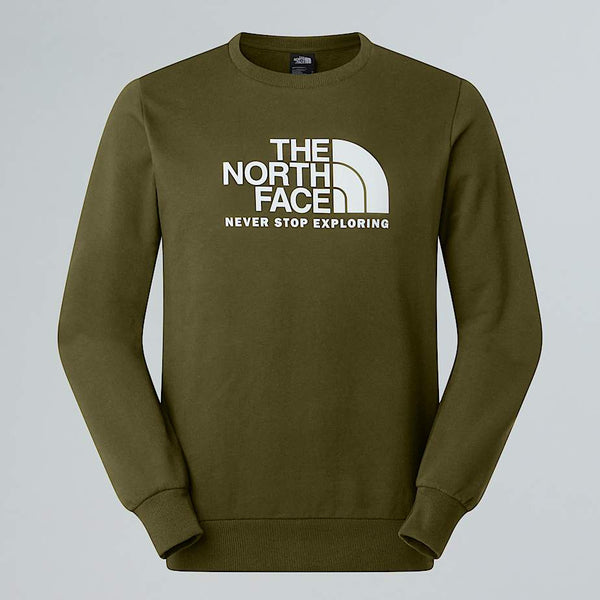 The North Face New Peak Sweatshirt Forest Olive male