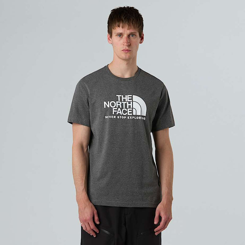 The North Face New Peak T-shirt Tnf Medium Grey Heather male