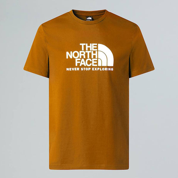 The North Face New Peak T-shirt Iron Citrus male