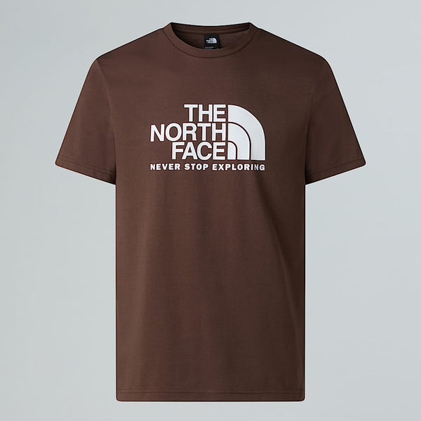 The North Face New Peak T-shirt Smokey Brown male