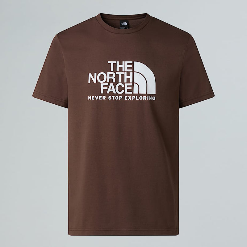 The North Face New Peak T-shirt Smokey Brown male