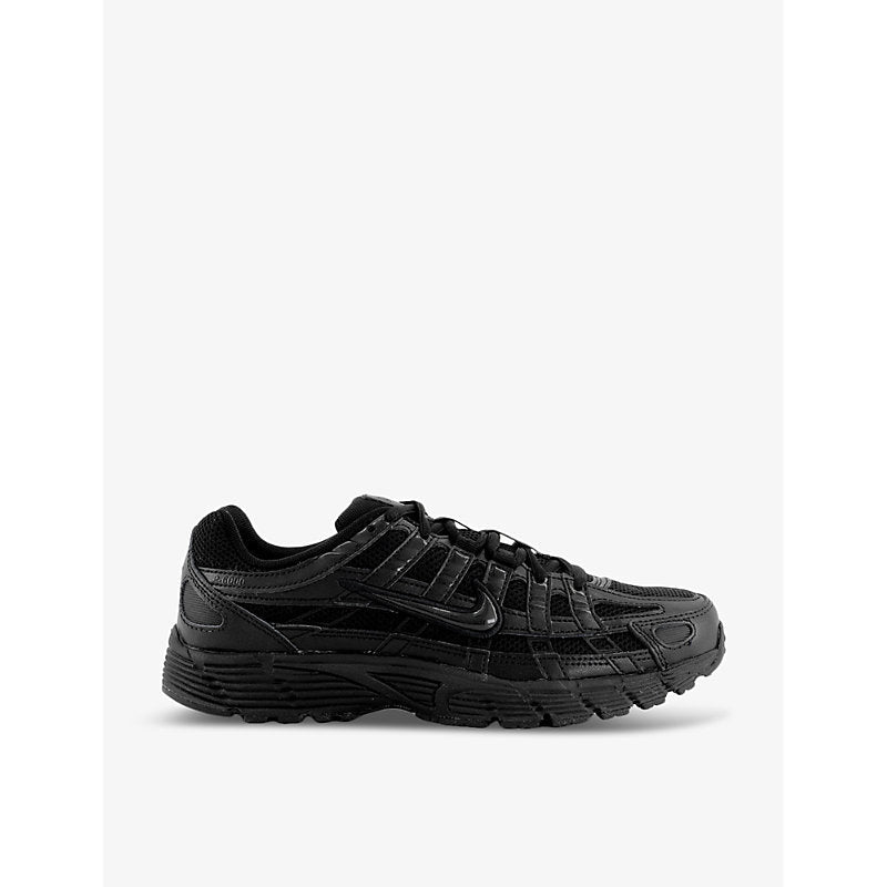 Mens Nike P-6000 chunky-sole leather and mesh low-top trainers | LYBSTORE