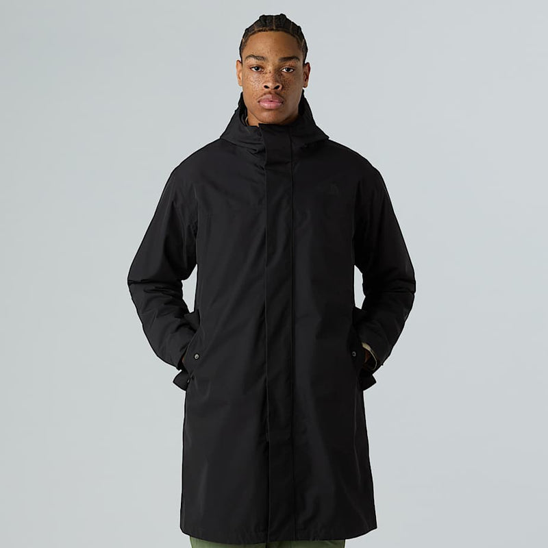 The North Face Nukabira Rain Shell Parka Tnf Black male