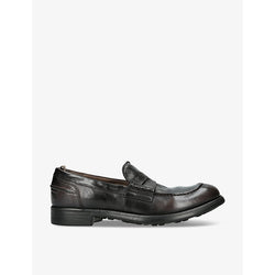 Mens Officine Creative Chronicle leather penny loafers | LYBSTORE