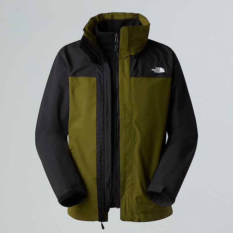 The North Face Original Triclimate 3-in-1 Jacket Forest Olive-tnf Black male